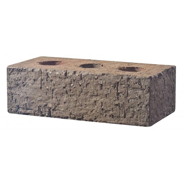 Quality Rough Face External Brick Cladding Panels , Brick Veneer Exterior Wall Blocks For Wall for sale