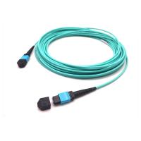 China 12F 24F MPO Fiber Optic Cable Assemblies OM5 50/125 Type B for sale