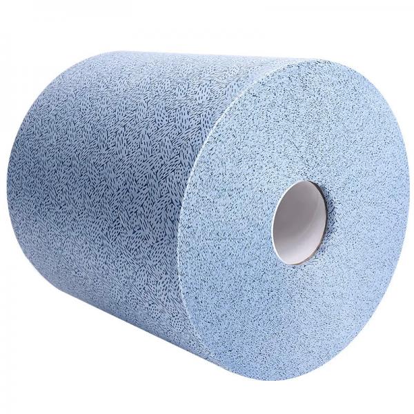 Quality Meltblown Blue Heavy Duty Industrial Wipes Rolls Polypropylene Material for sale