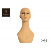 China Gm-3 Stylish Life Size Mannequin Head Without Hair Elegant And Generous Can Wear Earring factory