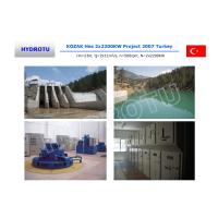 Quality Vertical Kaplan Water Turbine / Kaplan Hydro Turbine with Generator and Speed for sale
