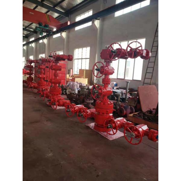 Quality Dual Wing Wellhead Christmas Tree API 6A Assembled With Hydraulic Master Valve for sale