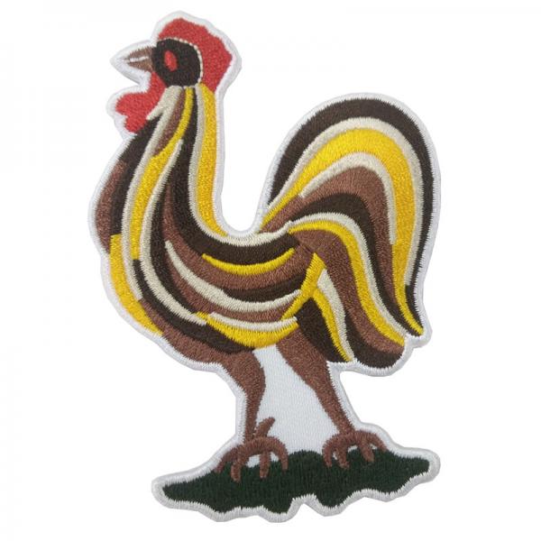 Quality Animal Embroidered Animal Patches Dog Birds Embroidered Badge Patch for sale