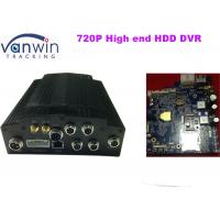 China AHD 720P HD Mobile DVR , 3G GPS 4ch car dvr with Audio Video recorder factory