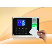 Quality 0.01% FRR Li SSR Report Attendance Fingerprint Clocking Machine for sale