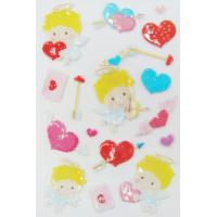 china Interesting Valentine Kawaii 3d Stickers , Love Heart Stickers For Promotional