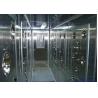 China Pharmaceutical Industry Cleanroom Air Shower Coated Cold Rolled Steel Low Noise factory