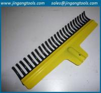 China rubber garden rake,rubber rakes, 25 teeth rubber rake factory