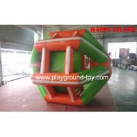China Commercial Inflatable Bouncers , Large Inflatable Ball For Kids 0.55mm PVC RQL-00606 factory