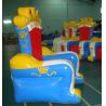 China Soft Green Inflatable Chair Sofa For Homes Use , Portable Inflatable Sofa Chair factory