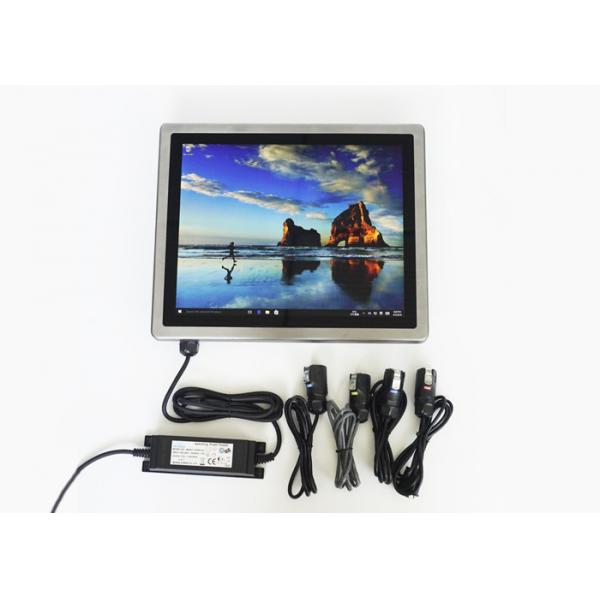 Quality Flat 10 Point Capacitive Touch Panel PC 15 Inch Full IP65 Waterproof 1024*768 for sale