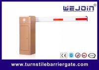 China 6m Arm Barrier Gate Car Parking Barrier Boom Security Gate 1-2s/3-5s Speed Adjustable factory
