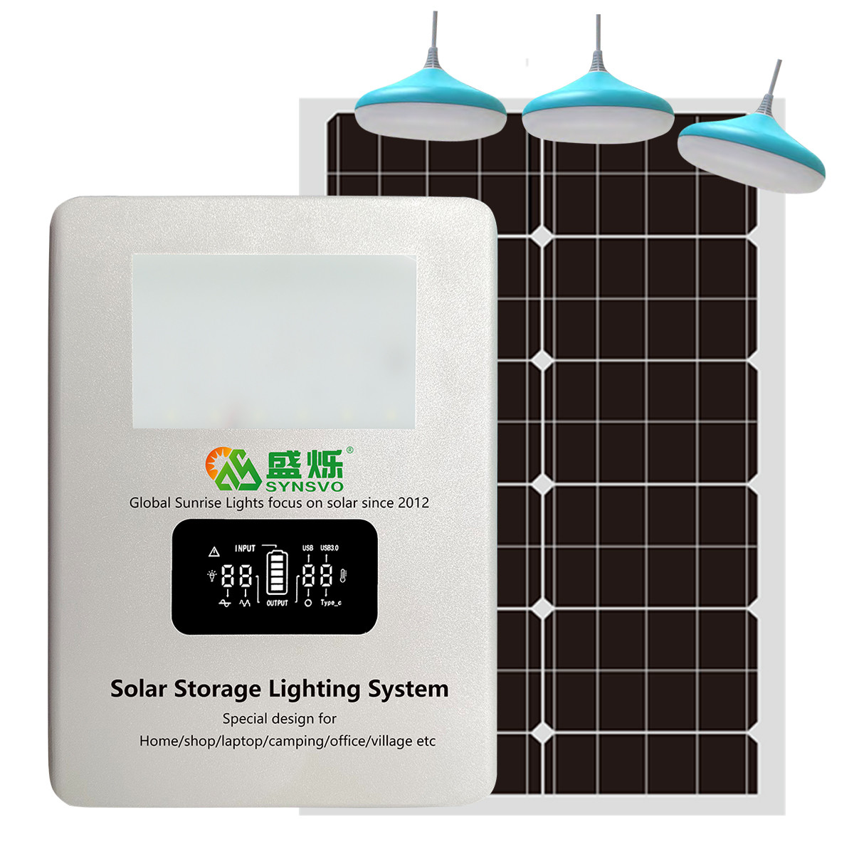 China Temperature Range -40°C~+85°C Solar Generator Power Station Kit IP65 Box Price Home Solar Electricity Generation factory