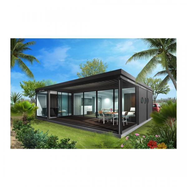 Quality Expandable 40ft Container House Wind Resistance Tiny Prefab Modern House for sale
