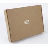 China 128g Thickness 2.5mm Custom Delivery Box , 2000GSM Apparel Shipping Boxes T Shirt factory