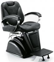 China Custom Leather Classic Salon Barber Chair Recline Backrest , 2*71.5*95-114cm factory