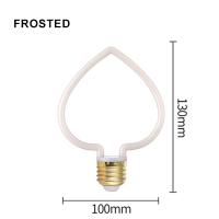 China Ip44 Outdoor Bulb Led Filament Dimmable Love Home 4w Frosted Milky Style factory