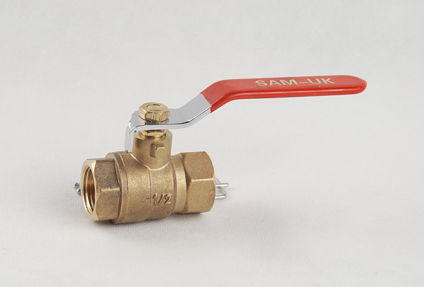 Quality 14mm Port Lockable Union 3/8 Brass Ball Valve Pneumatic Powered for sale