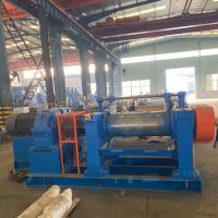 china 55kW Two Roll Rubber Refiner Mill Rubber Process Machine Tyre Refinery