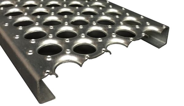 Anti Skidding Decorative Sheet Metal Panels Perforated Metal