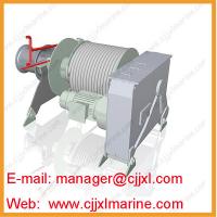 China Mooring Synthetic Rope Electric Winch factory