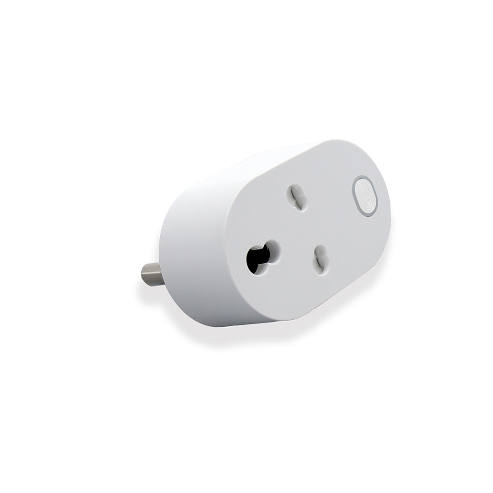 China IND Plug Wifi Smart Socket Plug Remote Control 16A IND Real Time Energy Monitoring factory