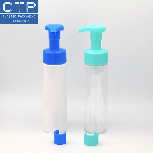 Quality Empty Bottle Use Face Cleanser Pump , Skincare 100ml Pump Dispenser for sale