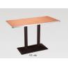 China High Quality modern outdoor furniture Table Base Wrought Iron desk (YT-16) factory