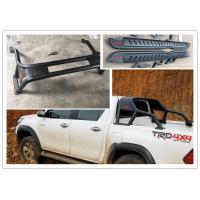 Quality Toyota Hilux Revo 2016 TRD Style Steel Side Step Bars And Steel Roll Cage for sale
