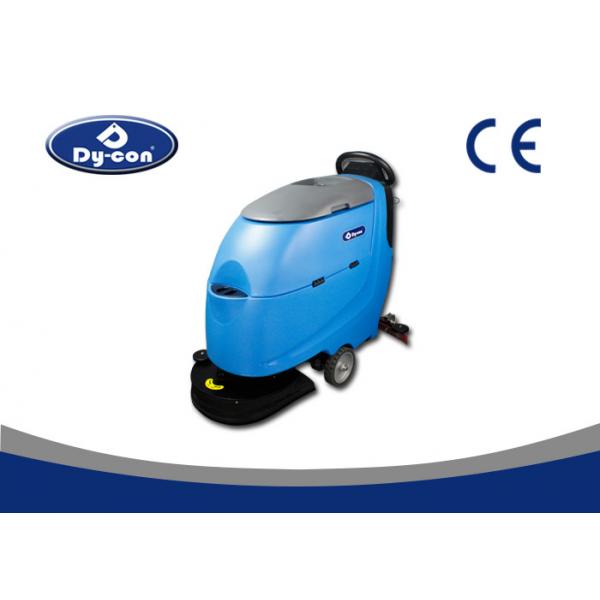 Quality  Rubber Blade Compact Floor Scrubber Machine For Marble / Epoxy Floor for sale