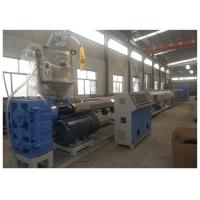 China PE Water Pipe Production Line Single Screw Three Later Pipe Extrusion Line factory