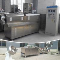 China 200~500kg/h Twin Screw Dry Pet Food Extruder Dry Type Fish Feed Extruder Price factory