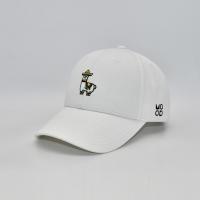 China High Performance Six Panel Baseball Cap With Structured Front Panel Adjustable Strap factory