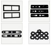 China NBR Silicone Rubber Shockproof Door Lock Gasket factory