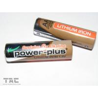China Primary Lithium Iron Battery LiFeS2 1.5V AA  L91 Power Plus Brand for GPS factory