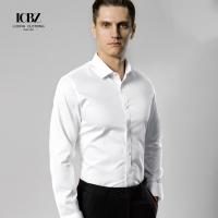 China NON Ironing Linen Embroidered Long Sleeve Trouser Shirt for Men's Night Out in 260 Gsm factory