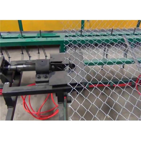 Quality Pvc Diamond Mesh Chain Link Fence Machine , Welded Mesh Machine 40-60 Times / for sale