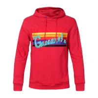 China Sport Mens Hoodies And Sweatshirts Red Color Unlined Design Size S - 3XL factory