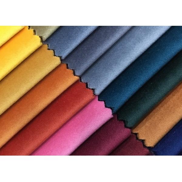 Quality Print Solid Sofa Holland Velvet Fabric 300gsm Embossed Velvet Upholstery for sale