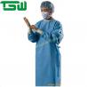 China Fluid Resistant 60gsm Reforced Disposable Nonwoven Surgical Gowns factory