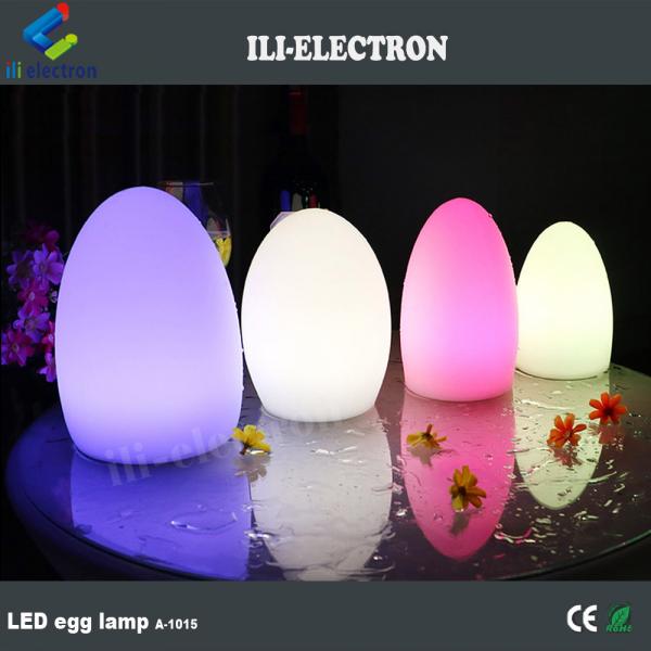 Quality Wireless Egg Shaped Lamp IP65 Water Resistant With Charger Base for sale