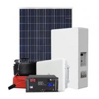 China Full Set Solar System Customized 5KW 8KW Hybrid Off Grid Energy Storage Battery Solar Panel Whole System For Home factory