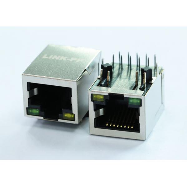Quality ARJ11B-MESBQ-A-B-EMU2 Ethernet Single Port 10/100 Magnetic RJ45 Connector for sale