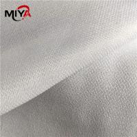 China White Black PA Coating Woven Interlining Shrink Resistant factory