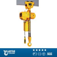 China YT Lifting machine electric chain hoist 3ton 5ton 10ton with motor trolley for sale