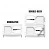 China White Space Capsule Bed / Horizontal Bunk Beds Anti - Theft Security Lock factory