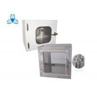 China Ductless Cleanroom Air Shower , Static Pass Box For Biological Pharmacy Laboratory factory