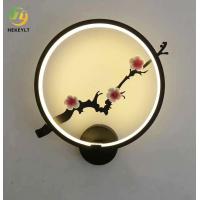 China New Chinese Wall Light LED Indoor Wall Light Living Room Decoration Wall Light Simple Bedroom Headboard Aisle Light factory