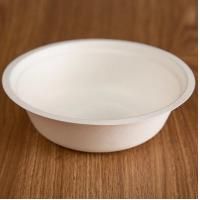 Quality Biodegradable Sugarcane Compostable Bagasse Bowls Disposable 500ml for sale