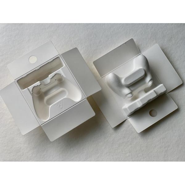 Quality Smooth Rigid Molded Pulp Packaging For Game Controller Thermoformed for sale